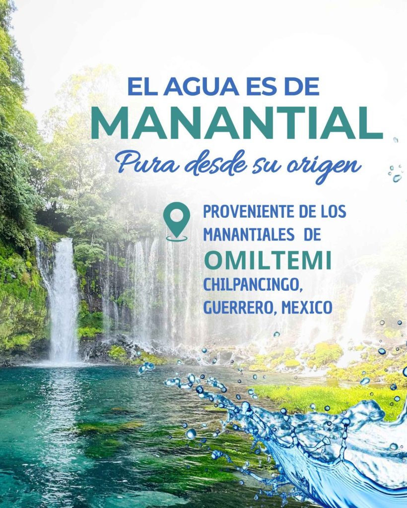 Origen del agua purificada en Las Dos Aguas, Chilpancingo, Guerrero